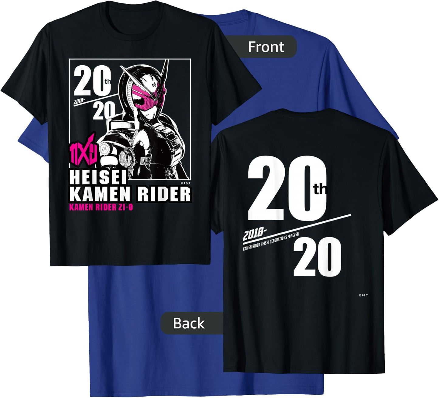 Kamen Rider Zi-O Heisei Rider Anniversary T-Shirt - T-Shirt | Royal