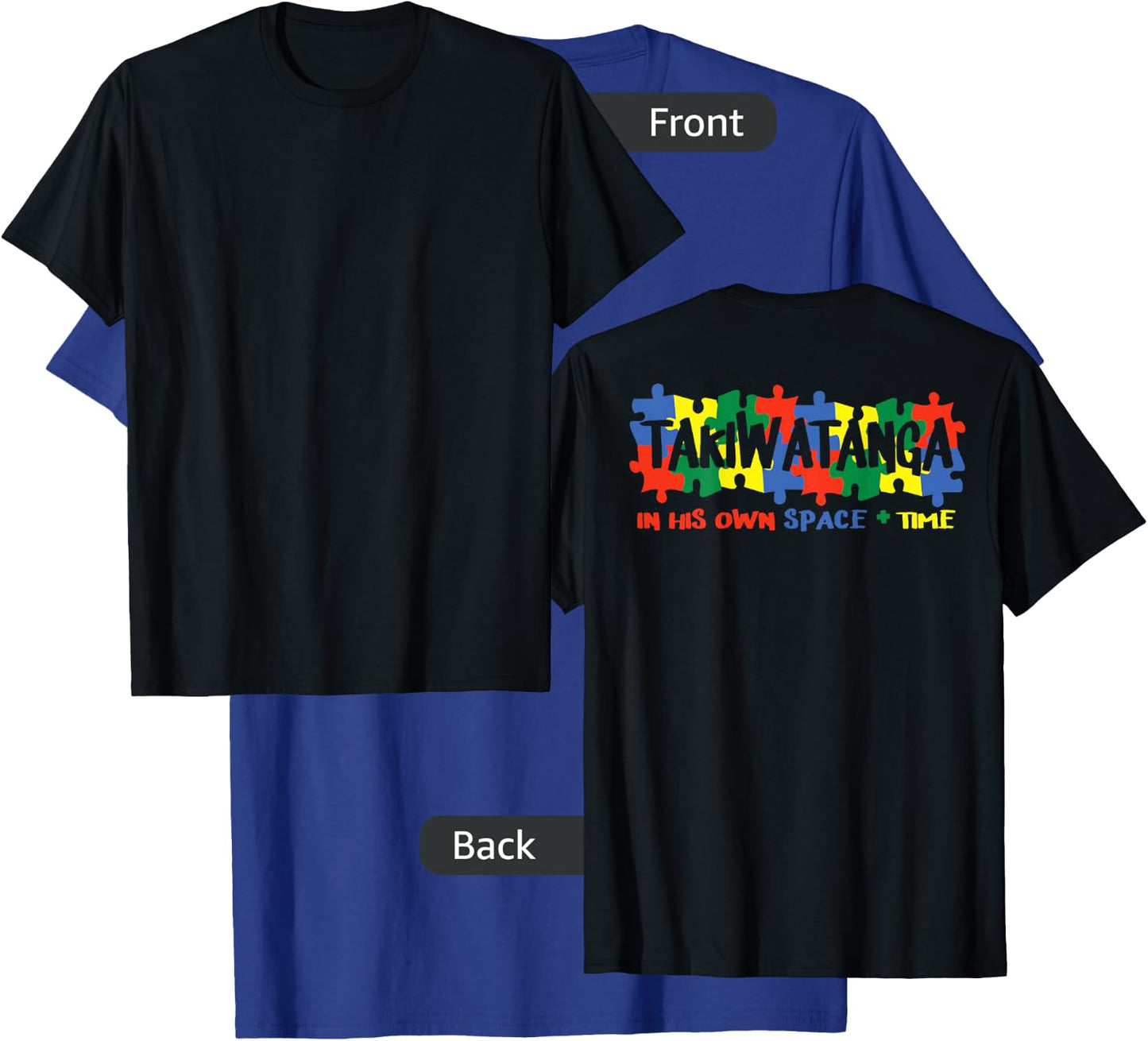 Maori Takiwatanga Definition Gift Autism Awareness T-Shirt - T-Shirt | Royal