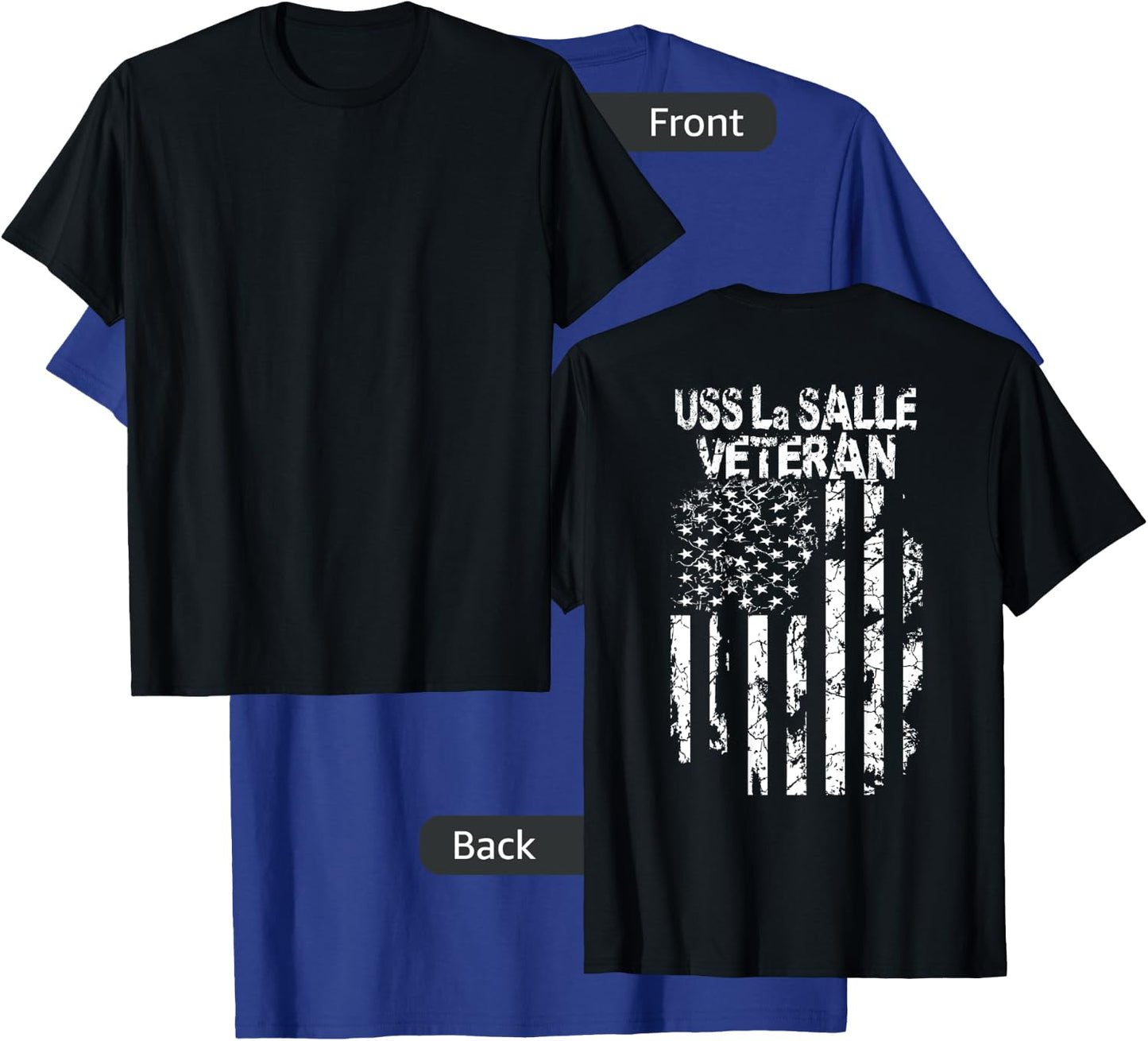 USS La Salle T-Shirt - T-Shirt | Royal