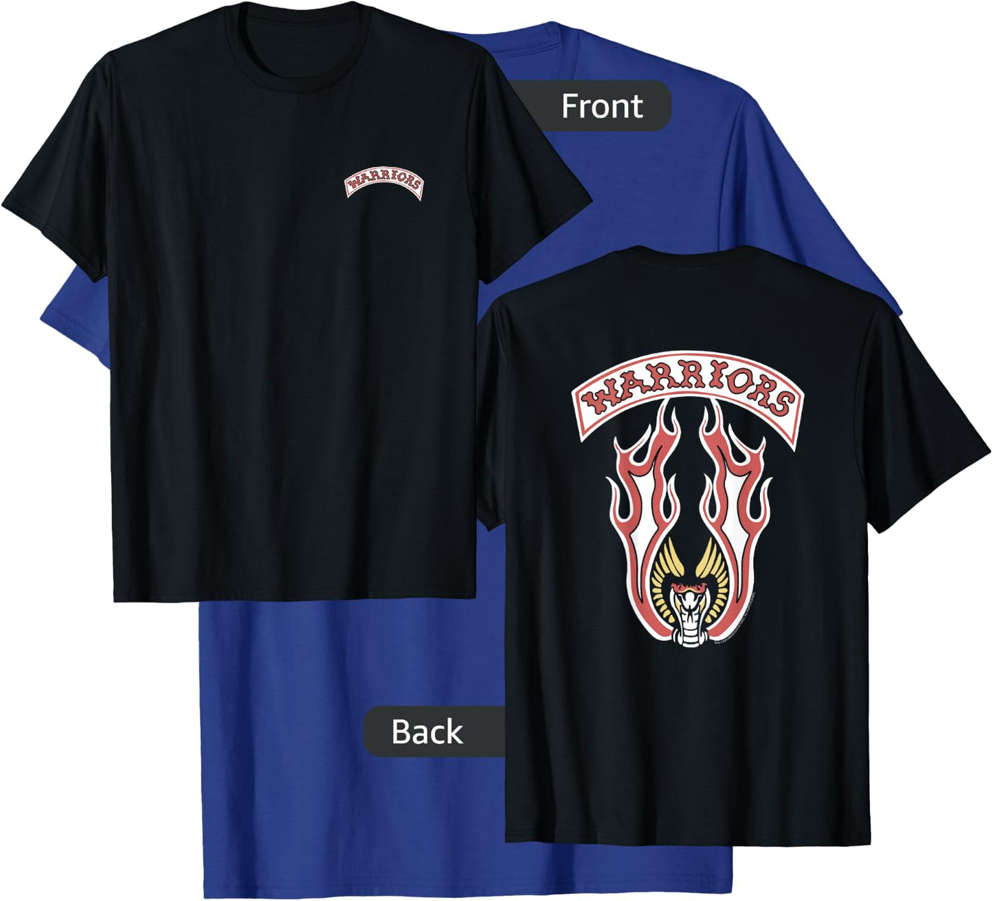 The Warriors Gang Logo T-Shirt - T-Shirt | Royal
