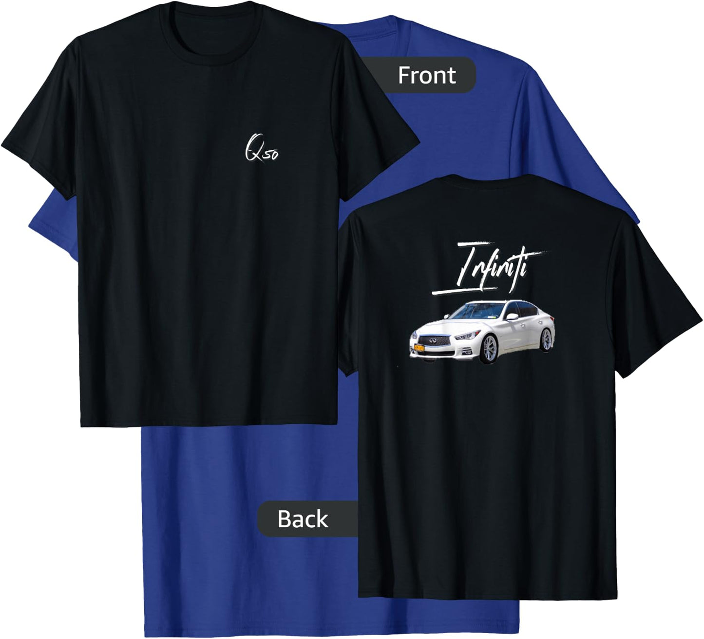 Ruben Roman Men's Classic Black Ghost Racing Machine T-Shirt - T-Shirt | Royal