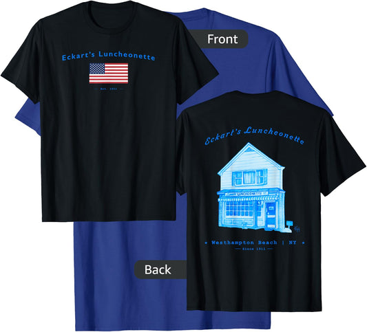 Eckart's Luncheonette Westhampton Beach T-Shirt - T-Shirt | Royal