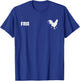 France Euro Football Kit Style T-Shirt - T-Shirt | Royal