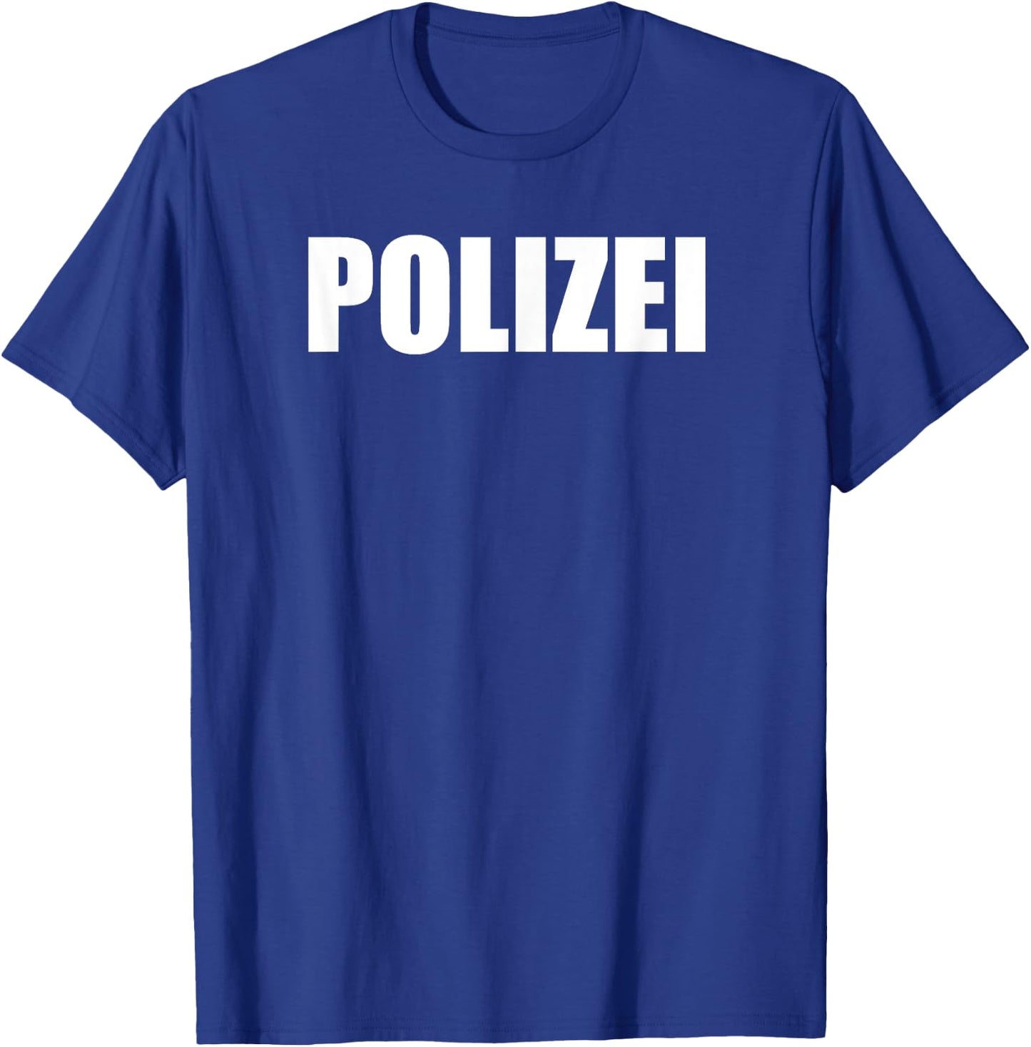 German Police Officer Gift Polizei Men Woman Kids T-Shirt - T-Shirt | Royal
