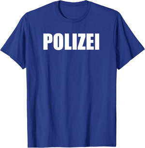 German Police Officer Gift Polizei Men Woman Kids T-Shirt - T-Shirt | Royal