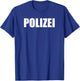German Police Officer Gift Polizei Men Woman Kids T-Shirt - T-Shirt | Royal