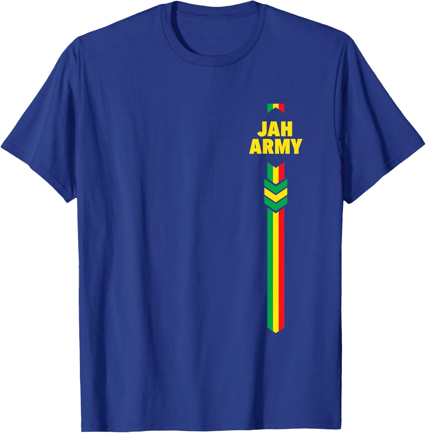 Jah Army Ras Tafari His Imperial Majesty Haile Selassie I T-Shirt - T-Shirt | Royal