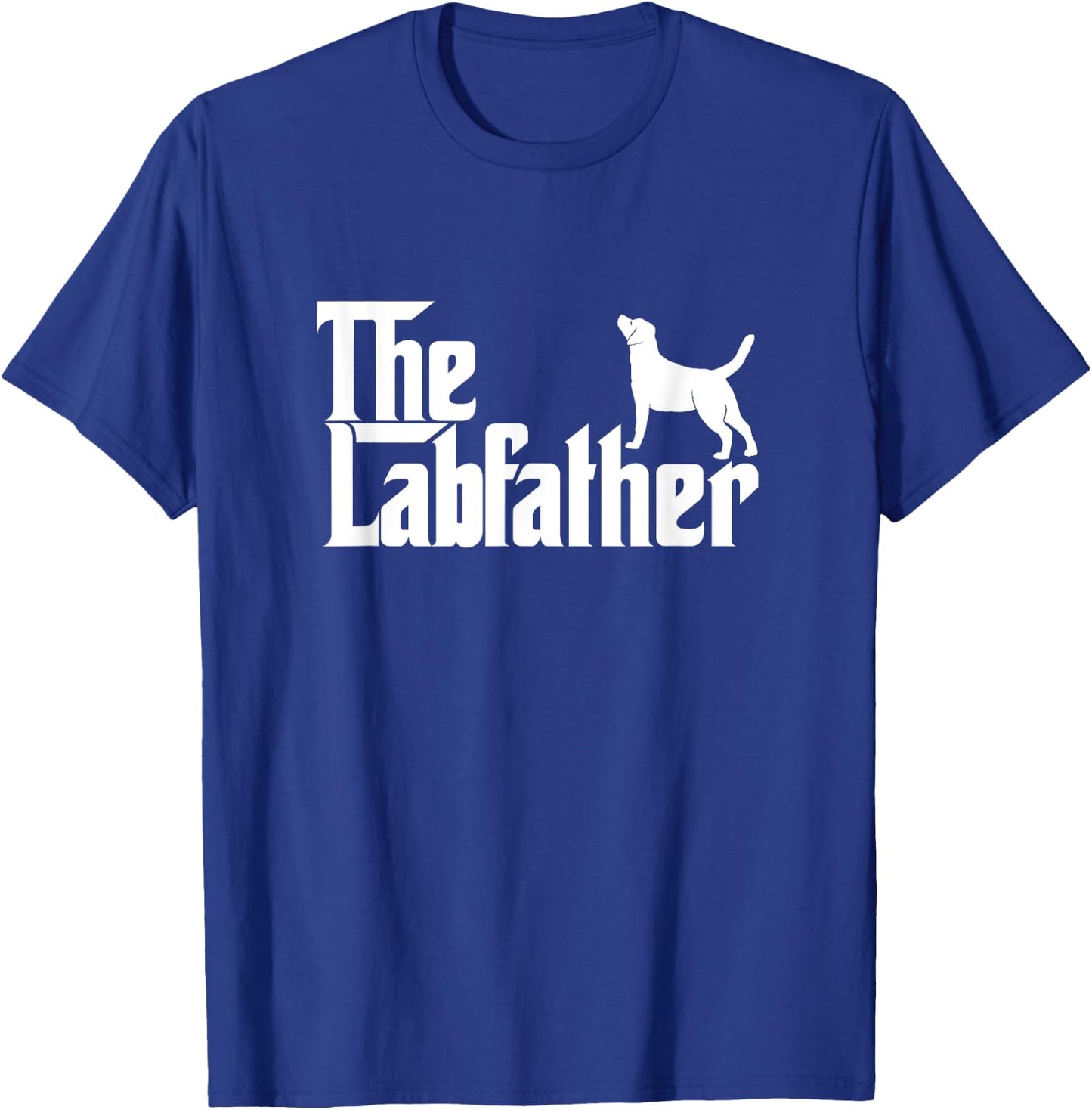 Funny Labrador Owner The Labfather Lab Father Gift T-Shirt - T-Shirt | Royal