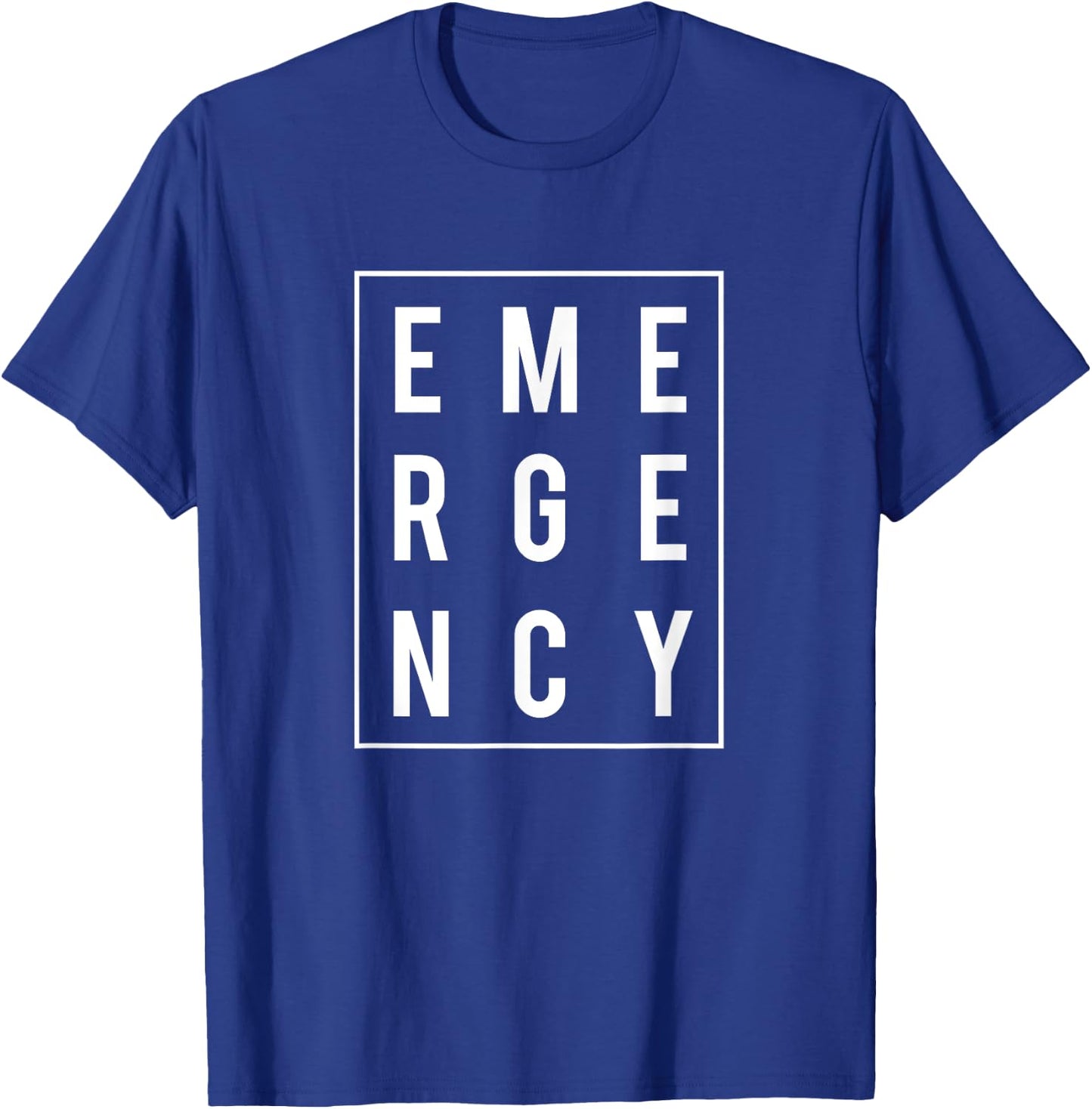 Emergency Nurse RN ER Nurse Emergency Room Hospital T-Shirt - T-Shirt | Royal