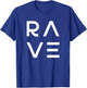 Rave Party Outfit EDM DJ Trance Techno Music T-Shirt - T-Shirt | Royal