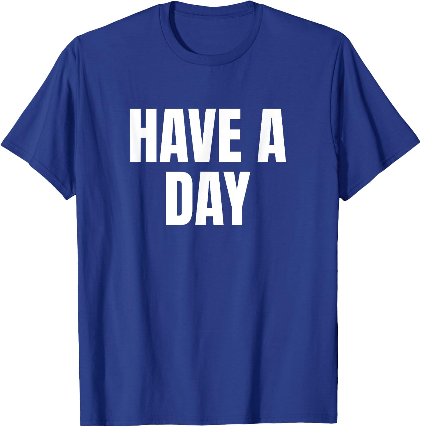 DGAvisuals Have A Day Fun Summer - Black, Small, -Adults, Short Sleeve T-Shirt - T-Shirt | Royal
