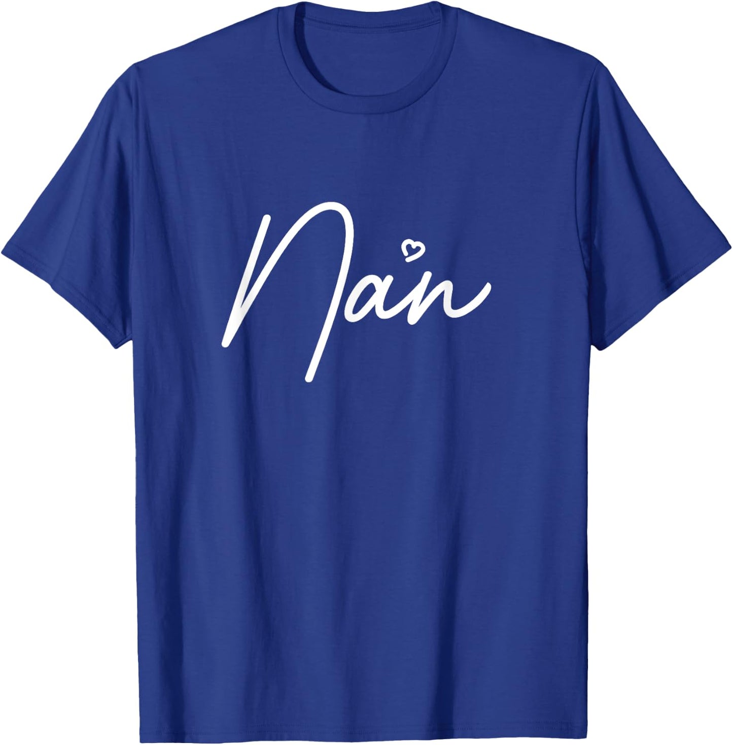 Women's Nan Cute Mother's Day Gift In British Grandma T-Shirt - T-Shirt | Royal