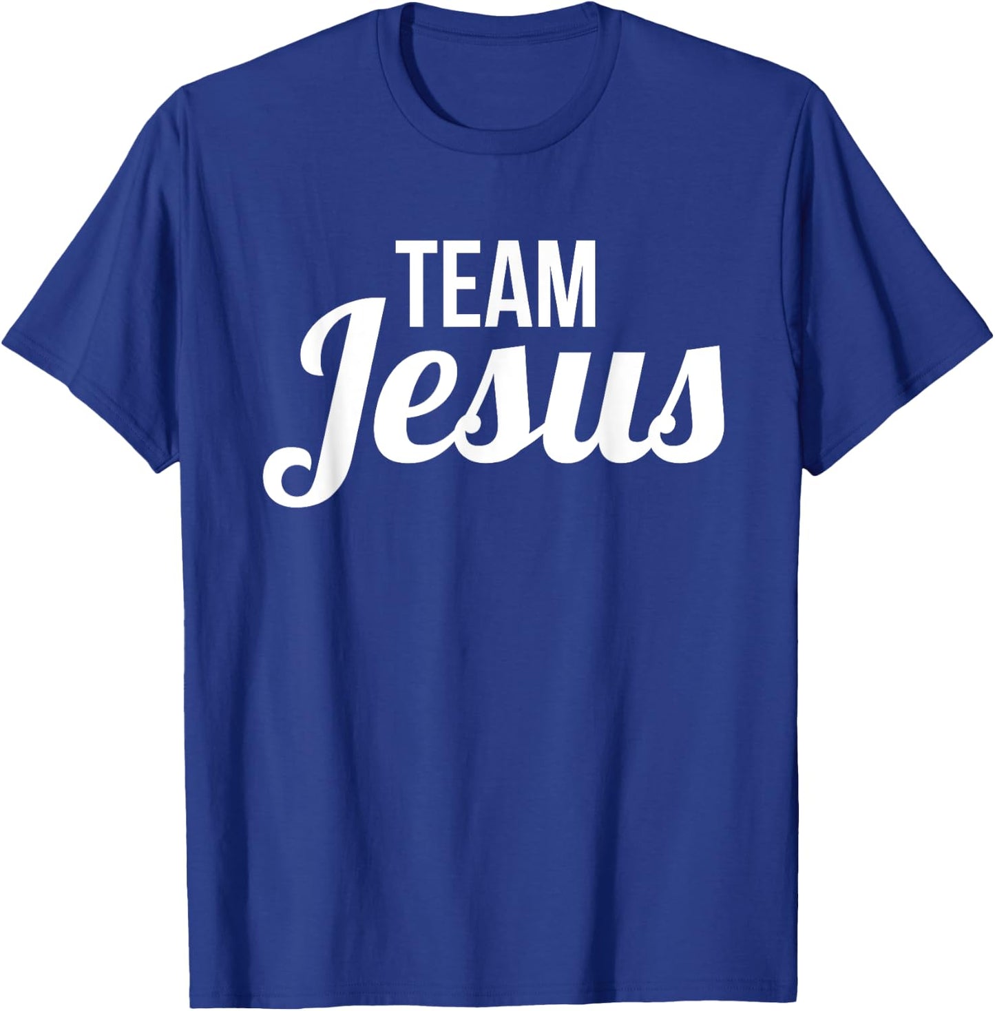 Matching Christian Team Gift Youth Groups Team Jesus T-Shirt - T-Shirt | Royal