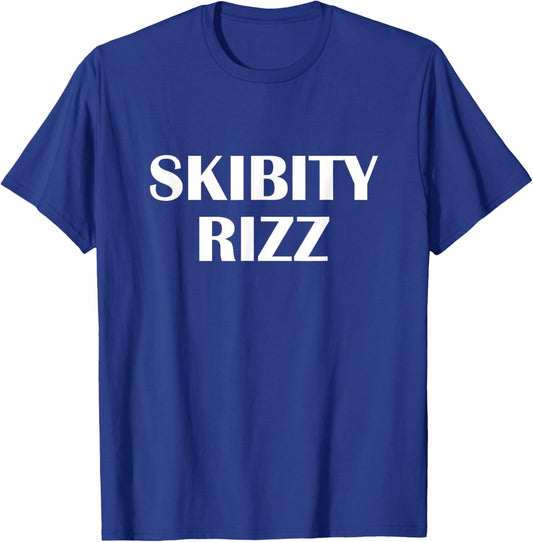 Skibity Rizz Funny Bro Meme Sus Humorous Rizz Joke T-Shirt - T-Shirt | Royal