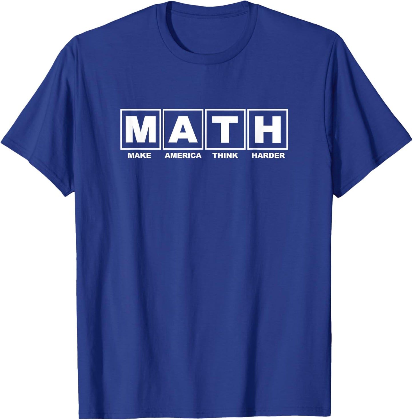Math Teacher T-Shirt - T-Shirt | Royal