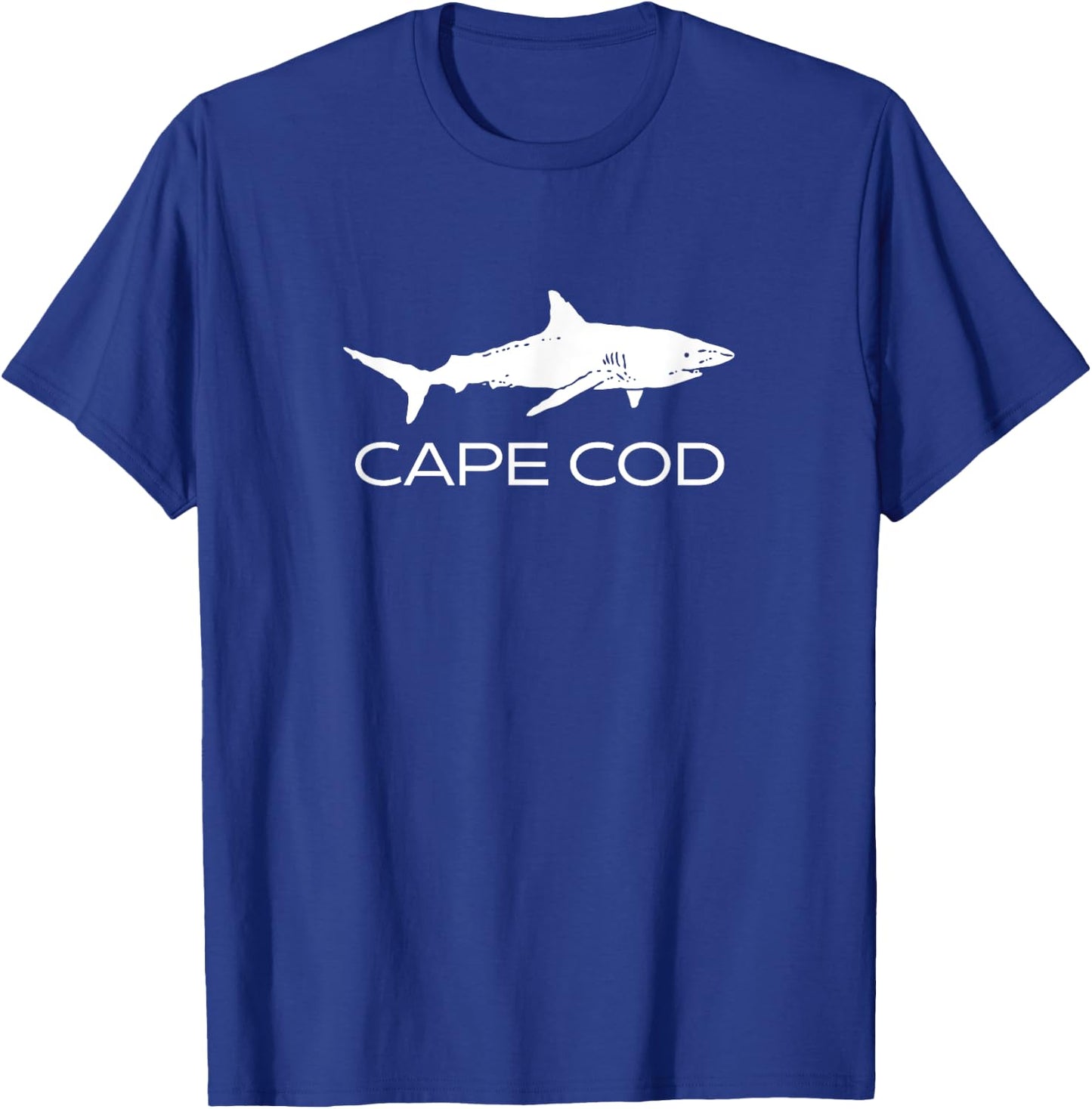 Cape Cod Shark | Cape Cod Massachusetts Souvenir Gift T-Shirt - T-Shirt | Royal