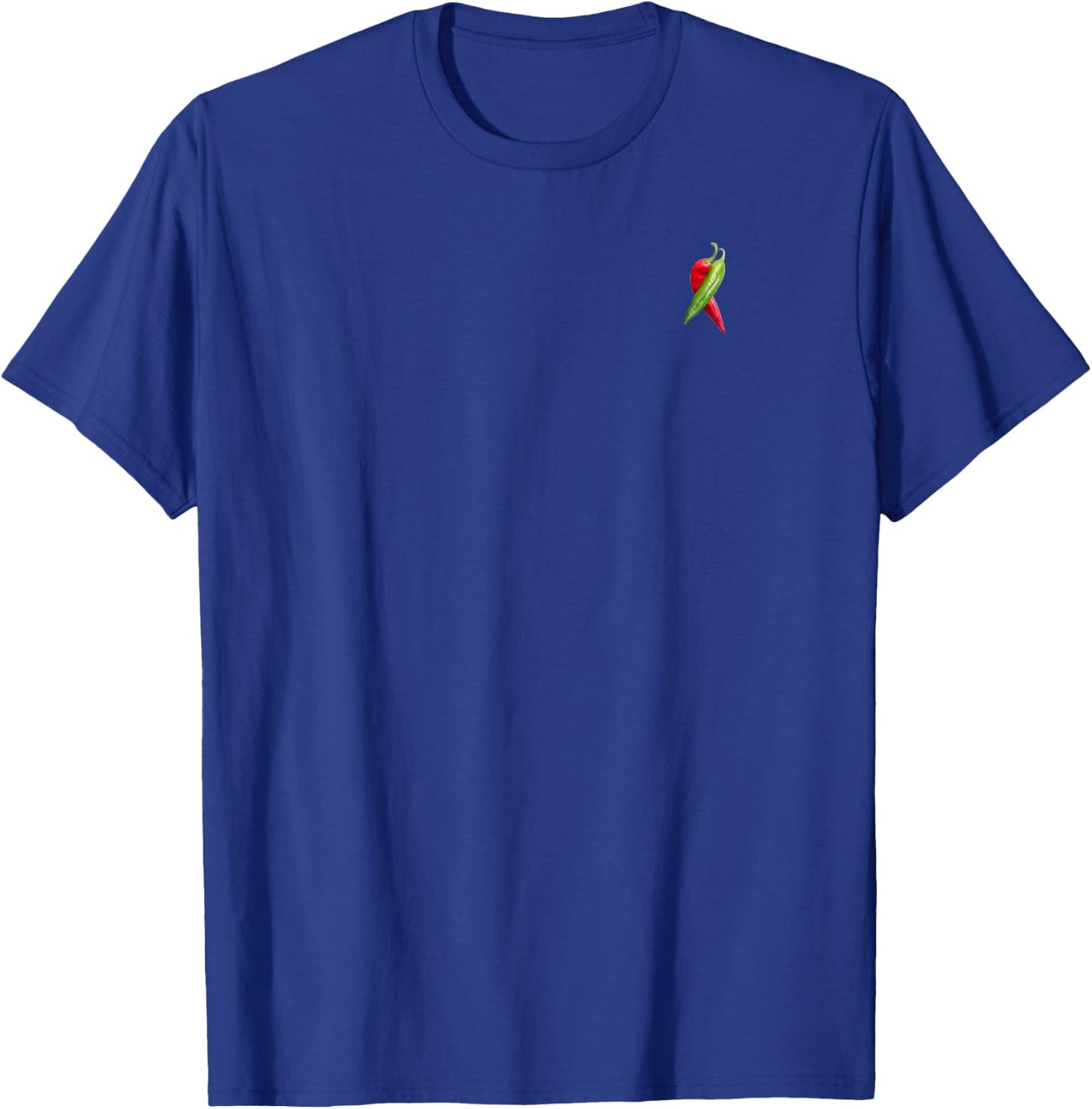 Red and Green Chile peppers. T-Shirt - T-Shirt | Royal