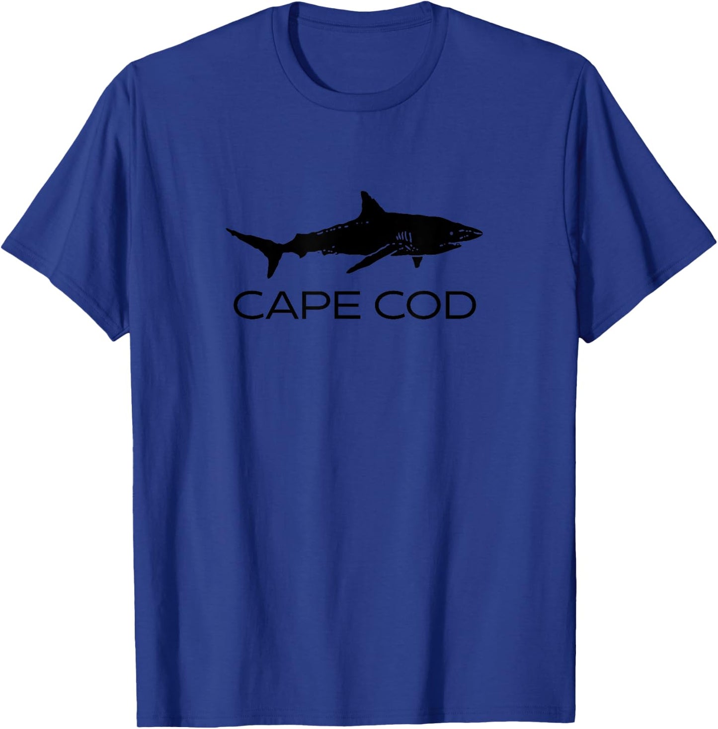 Cape Cod Shark | Cape Cod Massachusetts Gift | Cape Cod T-Shirt - T-Shirt | Royal