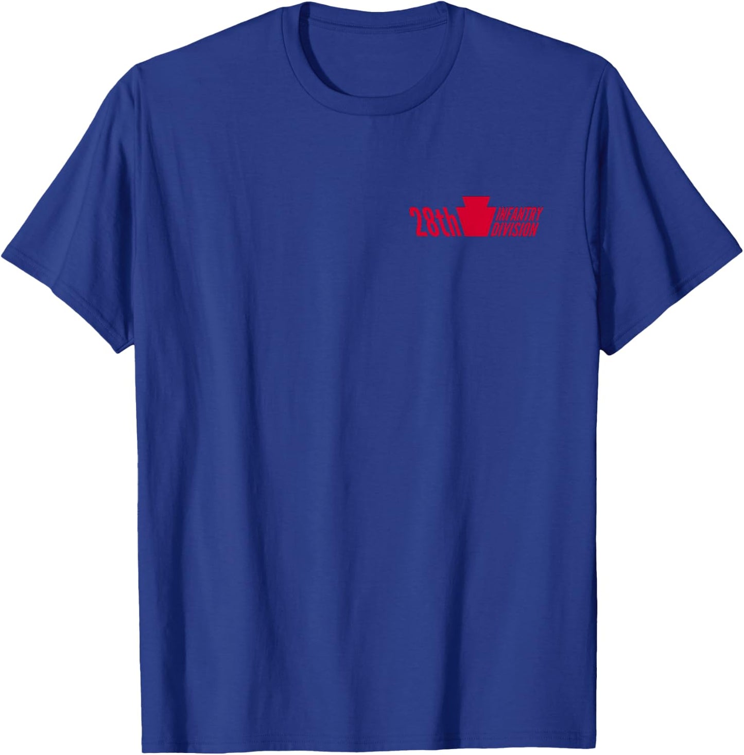 28th Infantry Division Army Twenty Eighth T-Shirt - T-Shirt | Royal