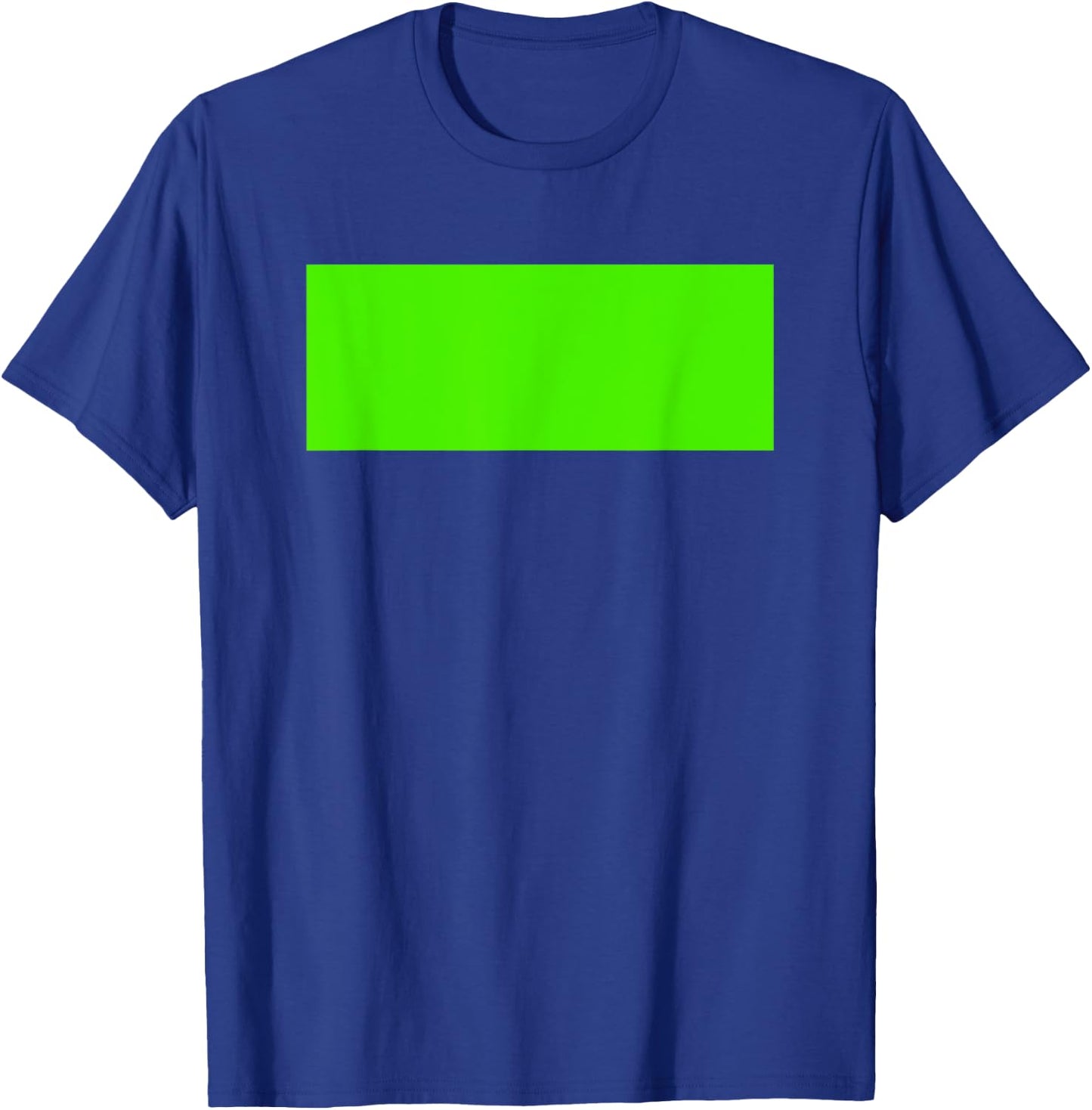 Green Screen Design Chroma Key Photo Video Effect T-Shirt - T-Shirt | Royal