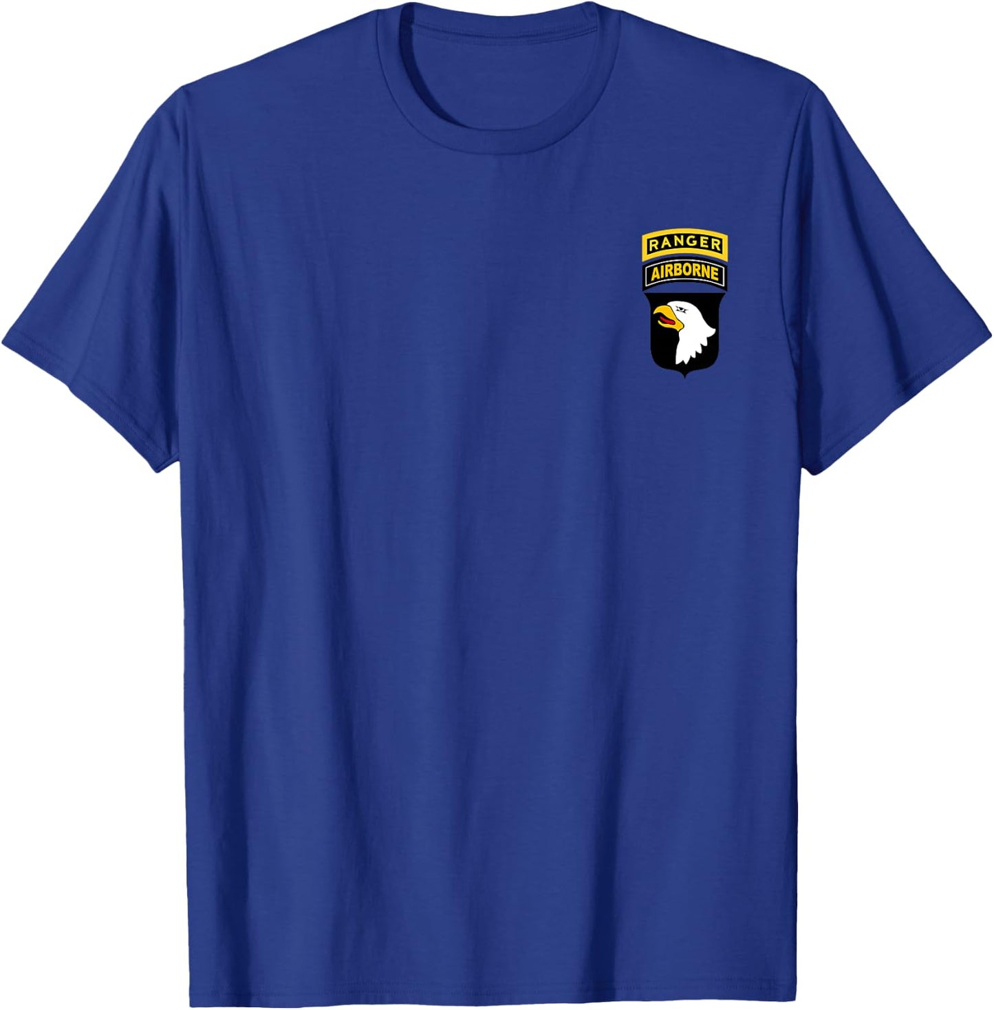 101st Airborne Division Ranger Flag , Veterans Day T-Shirt - T-Shirt | Royal