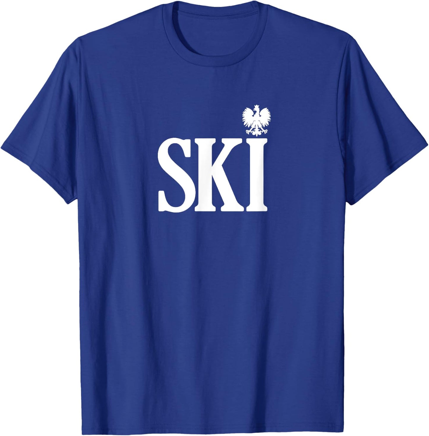SKI Polish Surnames Ending Polish Eagle Dyngus Day T-Shirt - T-Shirt | Royal