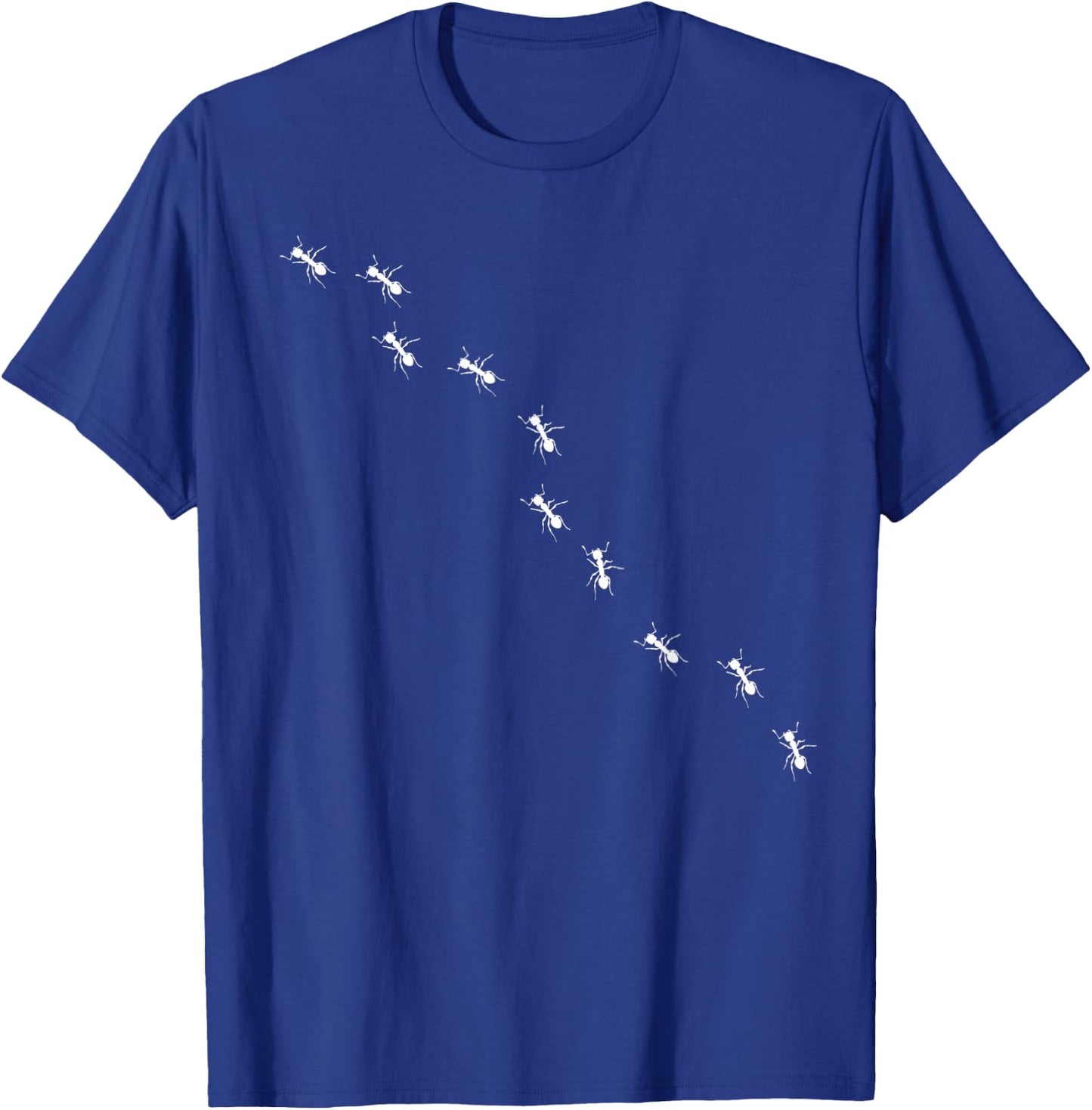 Marching Ants Insect Bug T-Shirt - T-Shirt | Royal