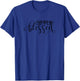 Simply Blessed Cute Christian Faith Gift Motivational Quote T-Shirt - T-Shirt | Royal