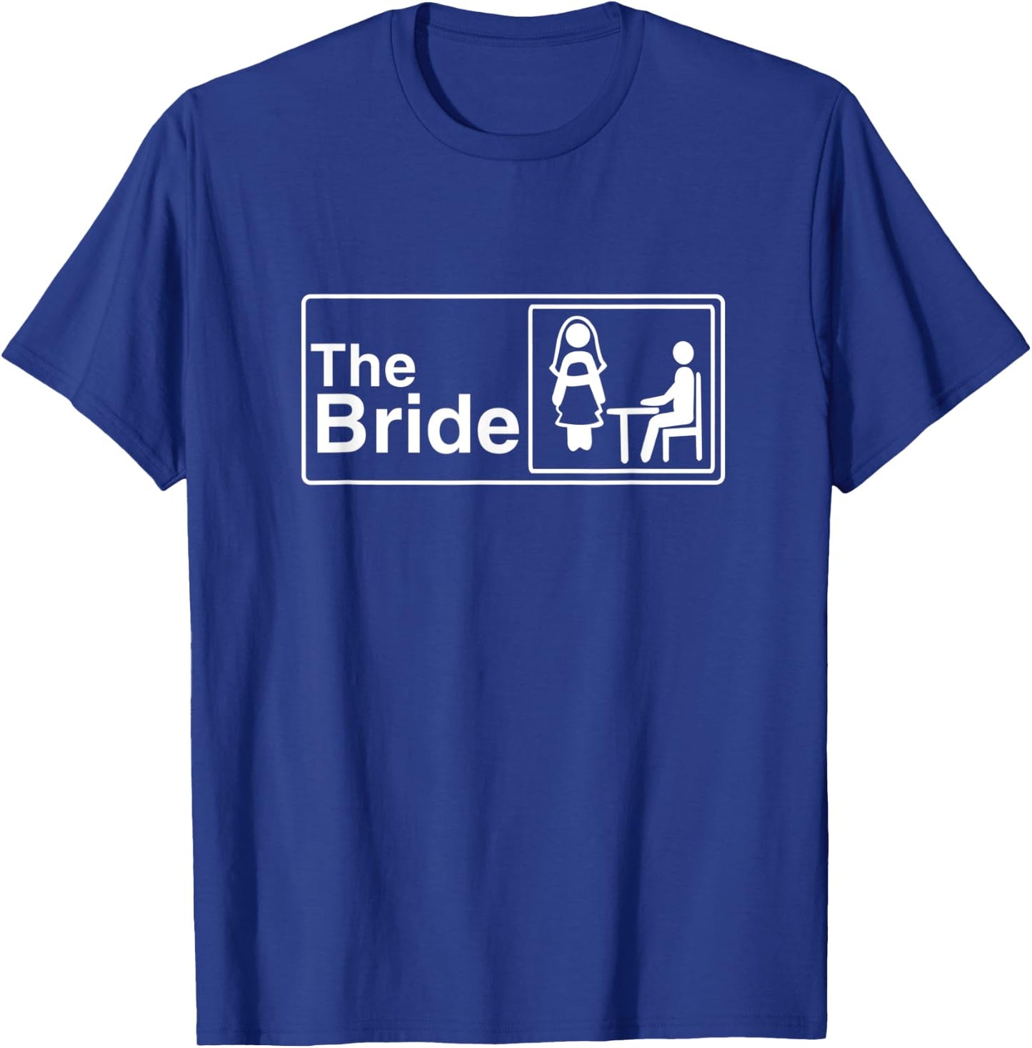 The Bride Bridesmaid Bachelorette Party Matching Outfits T-Shirt - T-Shirt | Royal