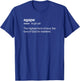 Proud Christian in Jesus - Agape Definition T-Shirt - T-Shirt | Royal