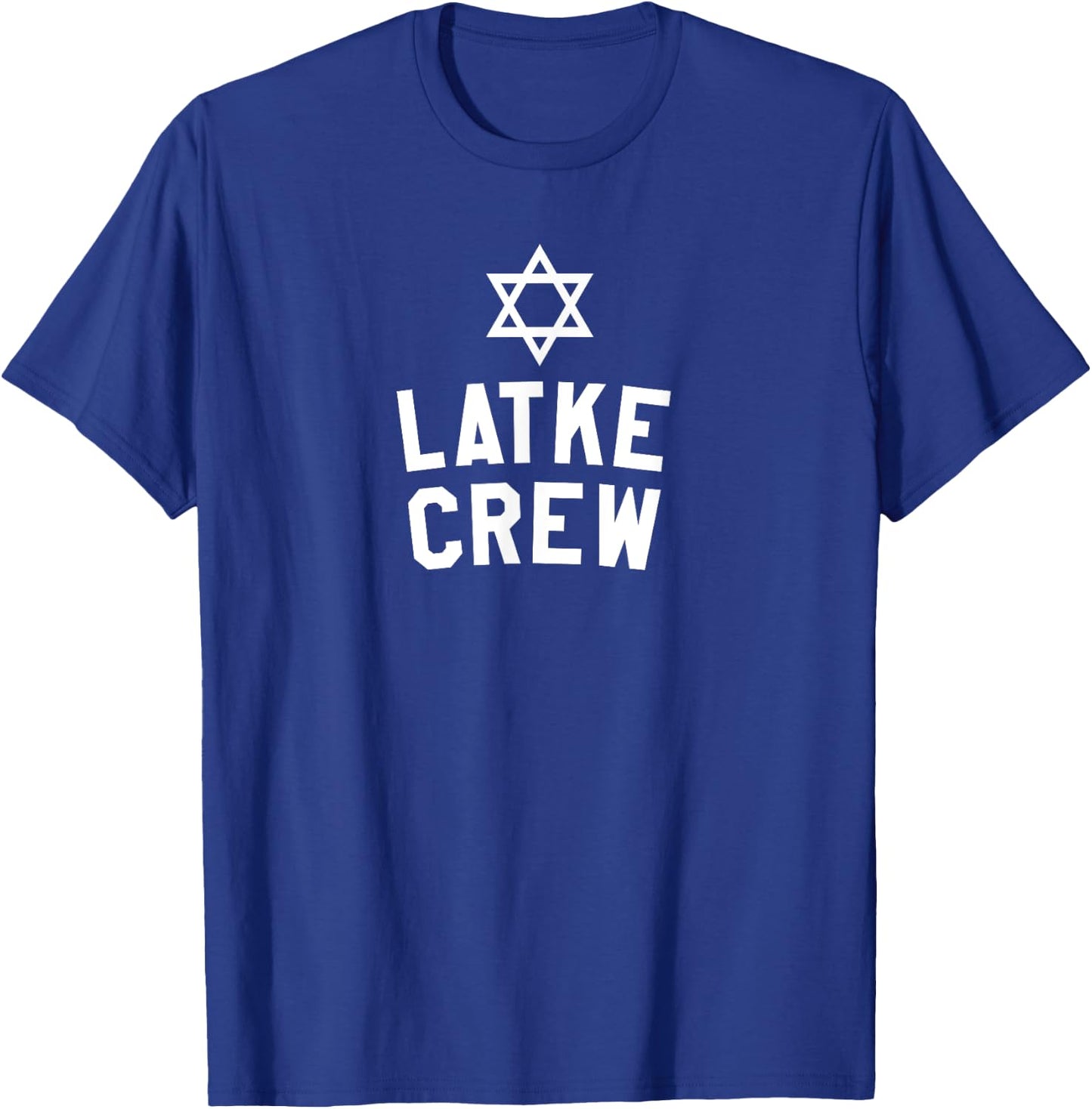 Latke Crew Funny Jewish Food Latke Cooking T-Shirt - T-Shirt | Royal