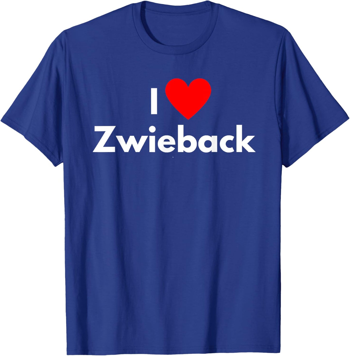 Soul Food Gifts-I Love Zwieback T-Shirt - T-Shirt | Royal