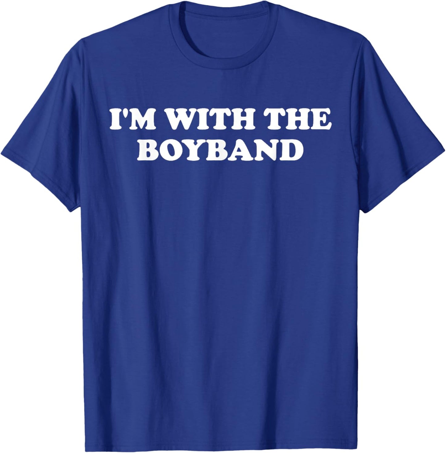 Funny Boyband Music Lover 90's T-Shirt - T-Shirt | Royal