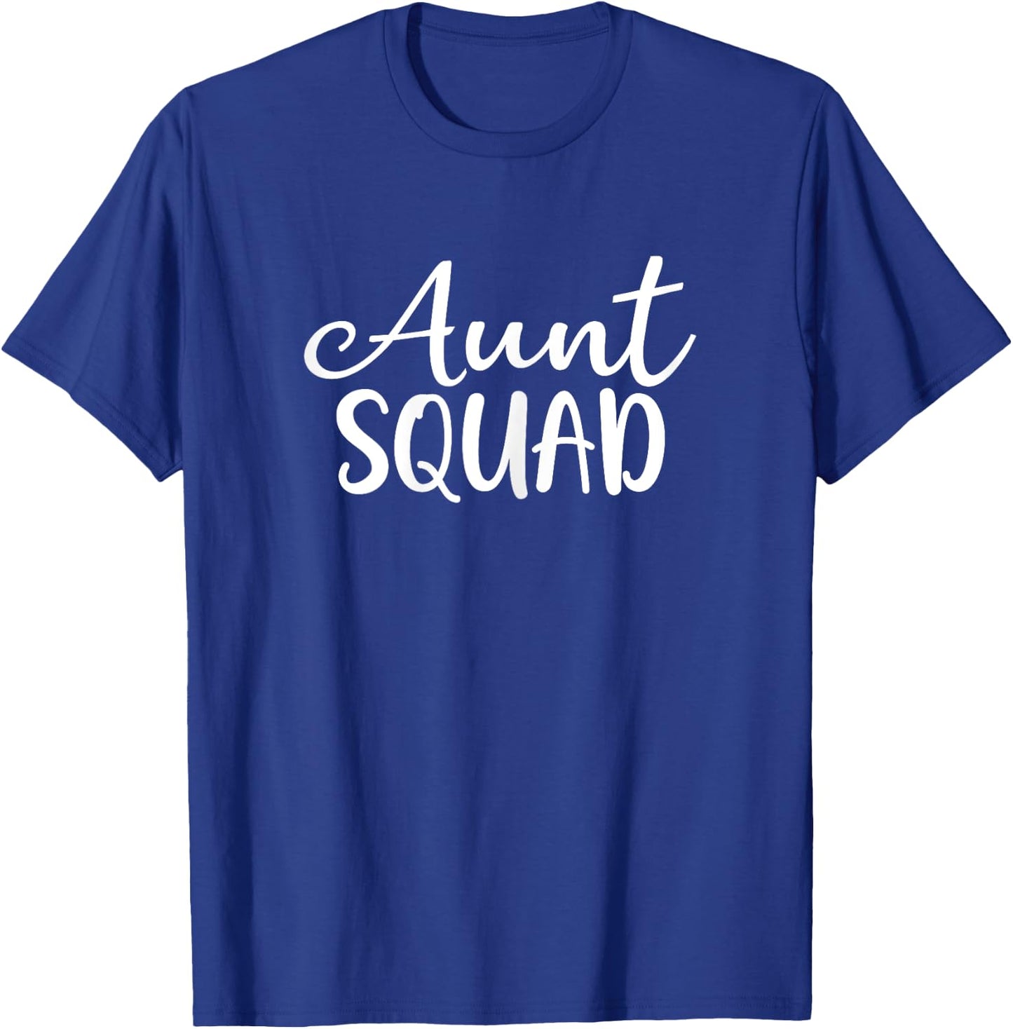 Aunt Squad Auntie Gift T-Shirt - T-Shirt | Royal