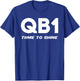 QB1 I Love My Quarterback Offensive Line Men Women Football T-Shirt - T-Shirt | Royal
