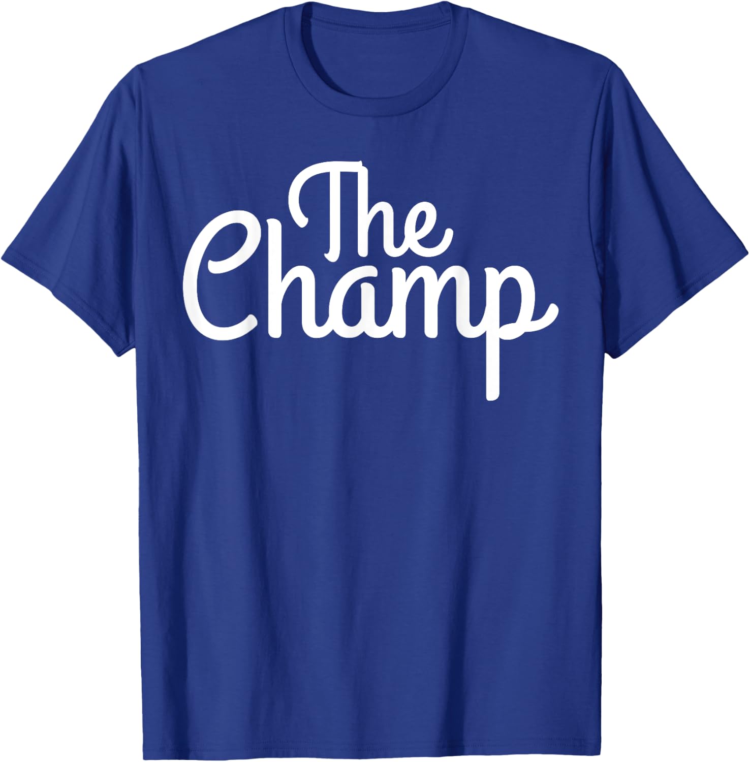 The Champ - Casual Apparel T-Shirt - T-Shirt | Royal