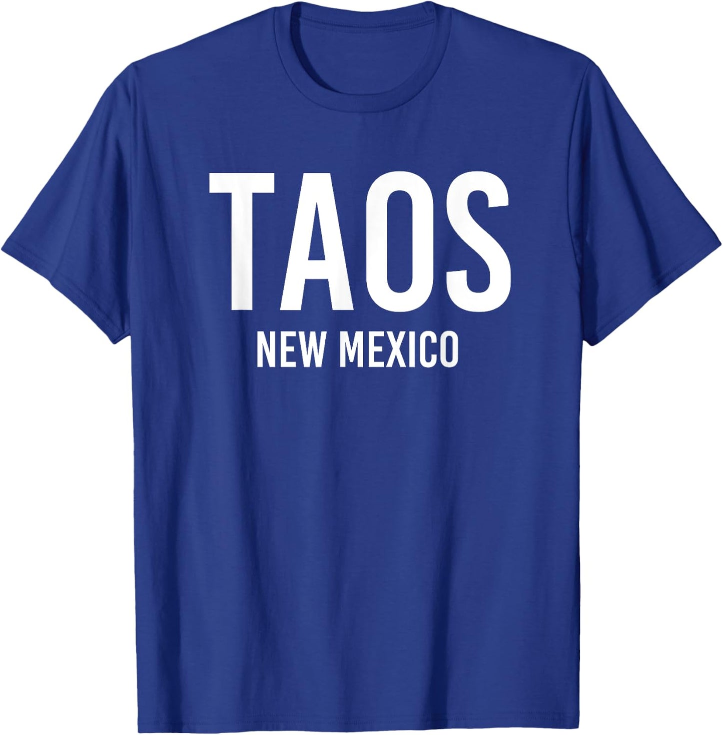 TAOS NEW MEXICO NM USA Patriotic Vintage Sports T-Shirt - T-Shirt | Royal