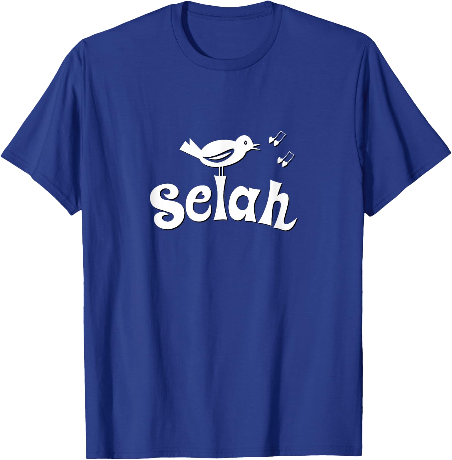 Selah Psalms Christian Design for Bird Lovers T-Shirt - T-Shirt | Royal
