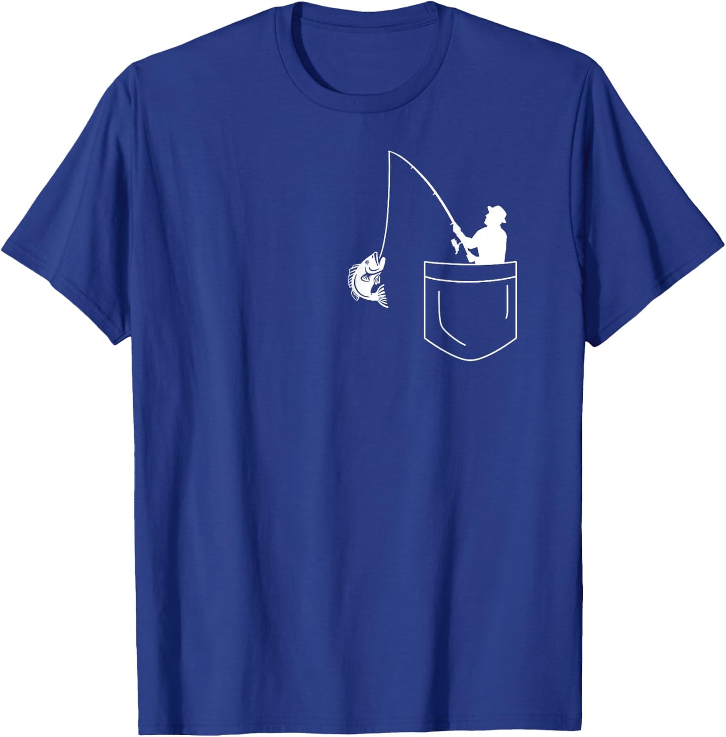 Fishing in bag T-Shirt - T-Shirt | Royal