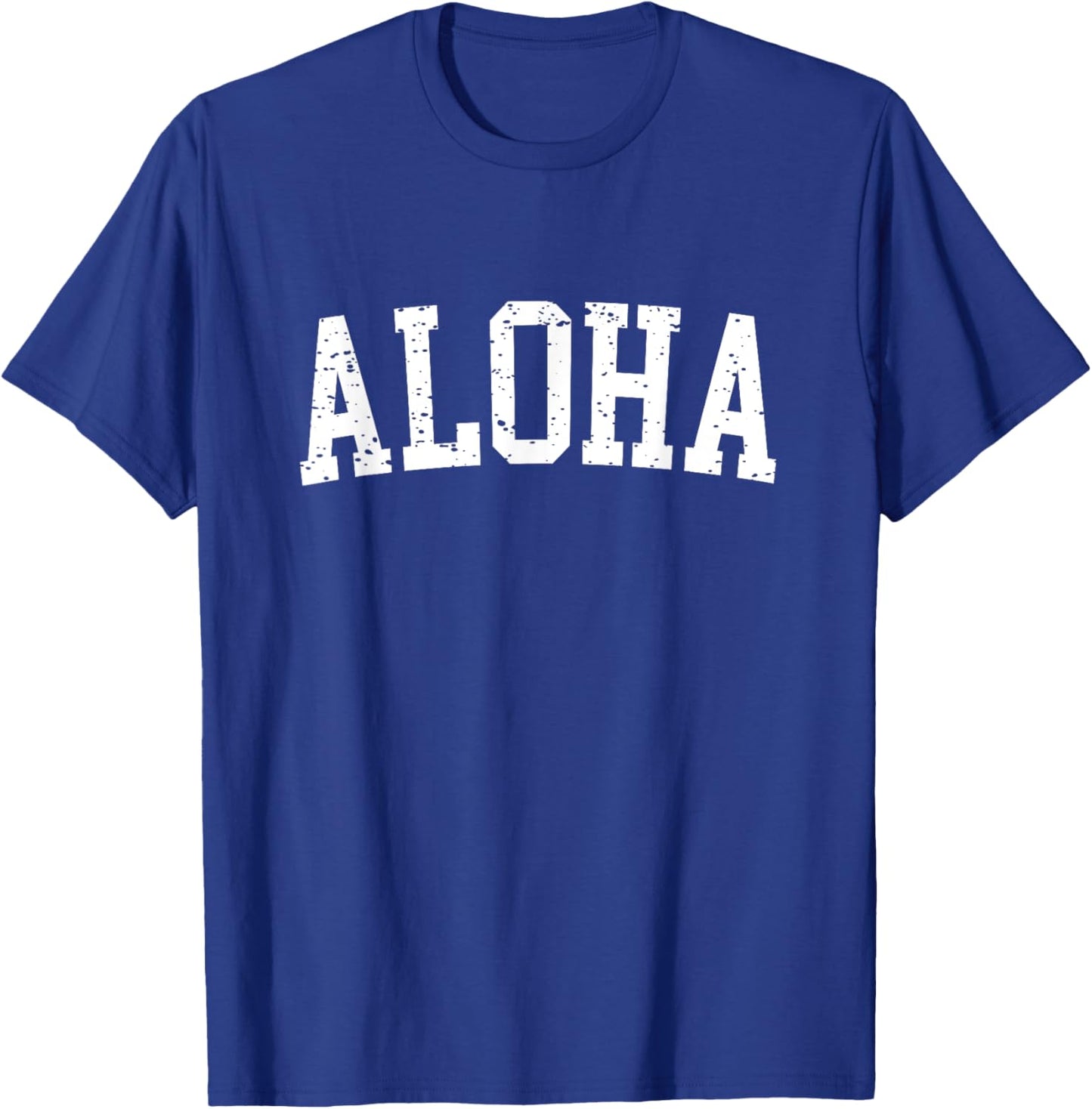 Aloha Hawaii Language Cool Casual Summer Beach Vacation Women Kids T-Shirt - T-Shirt | Royal