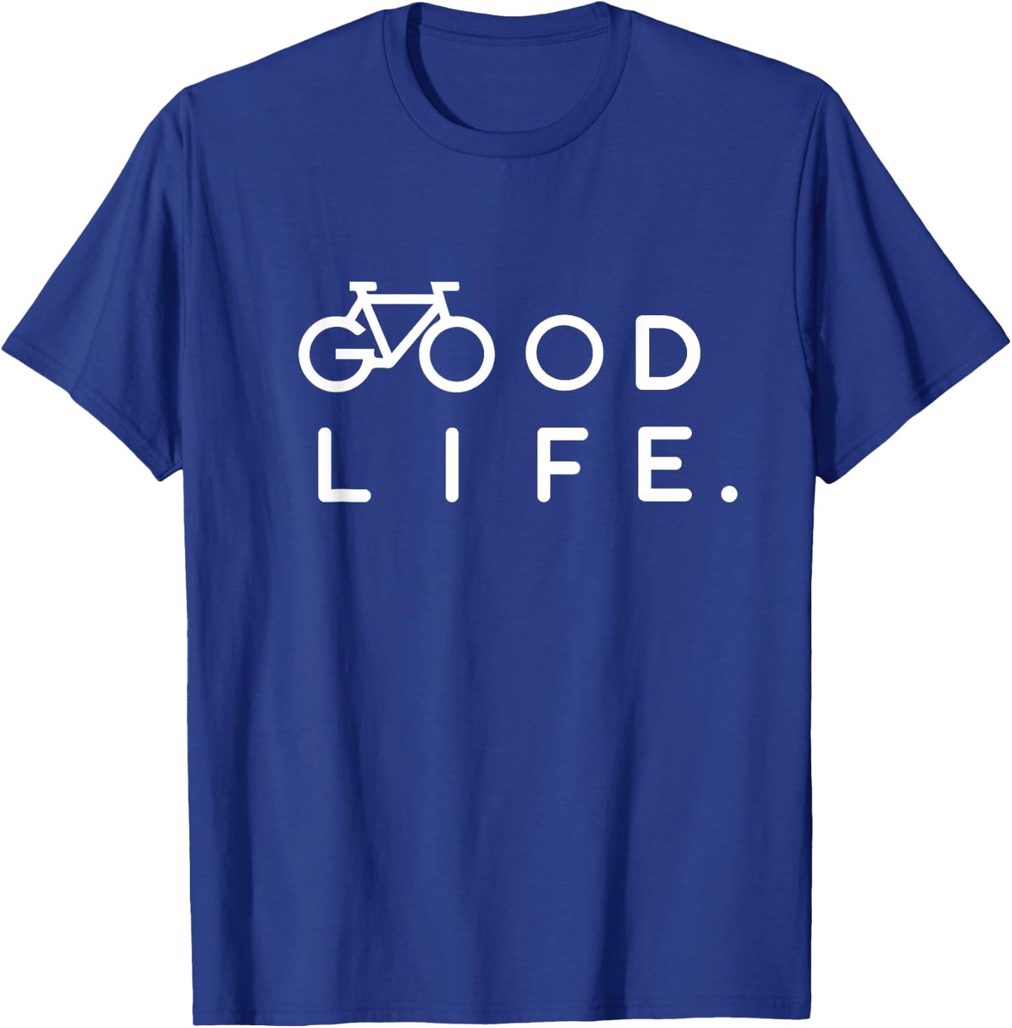 Good Life. MTB Cycling Apparel - Road Biking / Mountain Bike T-Shirt - T-Shirt | Royal