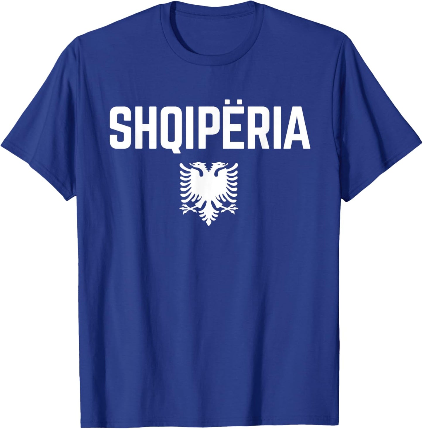 SHQIPERIA ALBANIA Eagle | Men Women Kids | ALBANIAN FLAG T-Shirt - T-Shirt | Royal