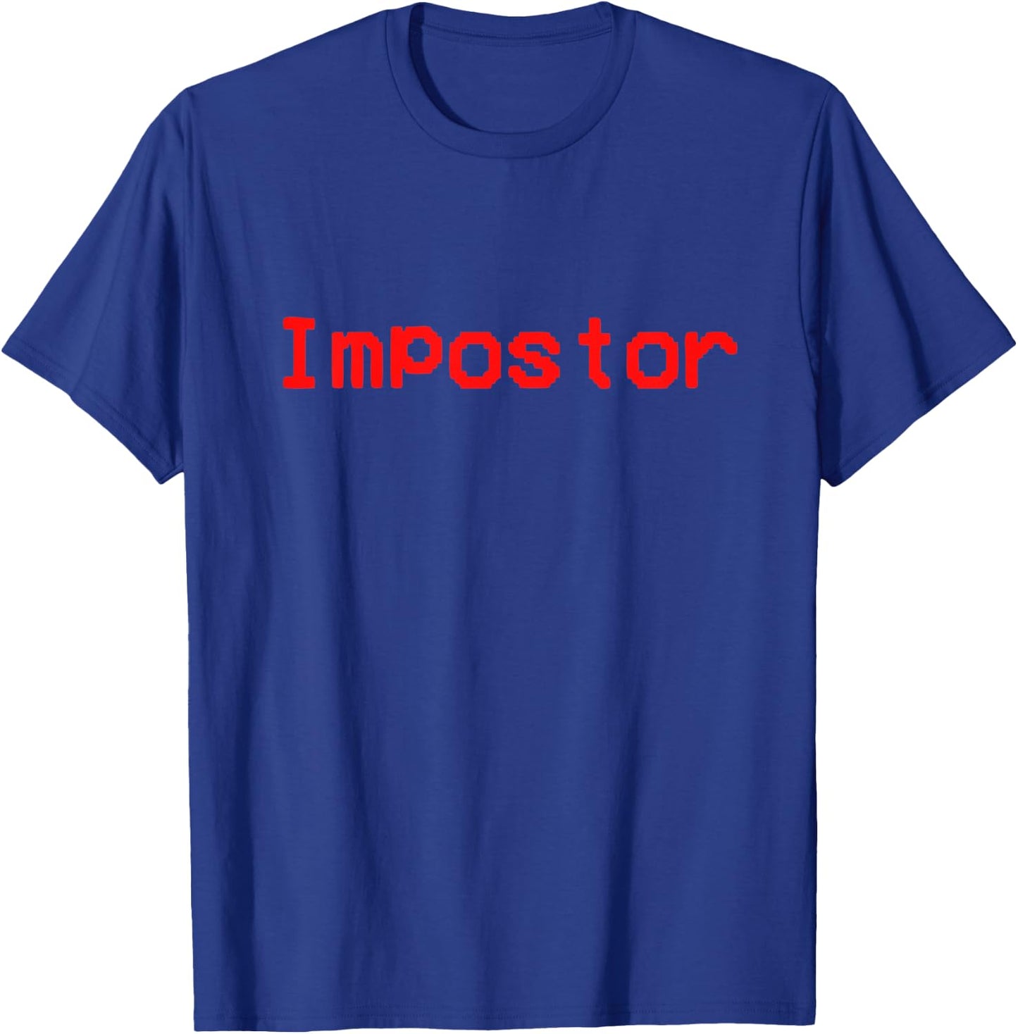 Kids Impostor Shirt Multiple Color Crewmate Kids Gamer Among Sus T-Shirt - T-Shirt | Royal