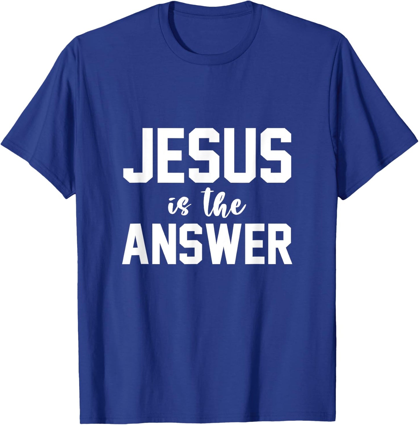 Faith Christ Devotee Gift Christianity Jesus T-Shirt - T-Shirt | Royal
