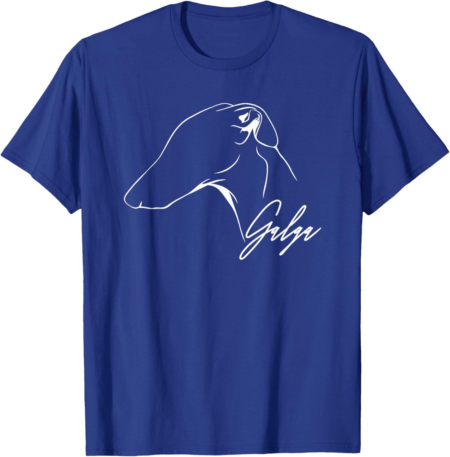 Proud Galga profile Galgo dog lover gift present dog Men Women Girls Kids T-Shirt - T-Shirt | Royal