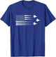 F-15 Eagle US American Flag T-Shirt - T-Shirt | Royal