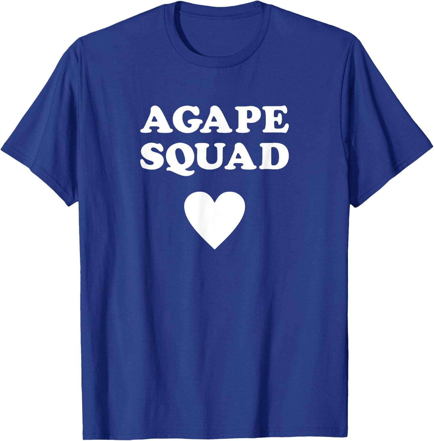 Proud Christian in Jesus - Agape Squad T-Shirt - T-Shirt | Royal