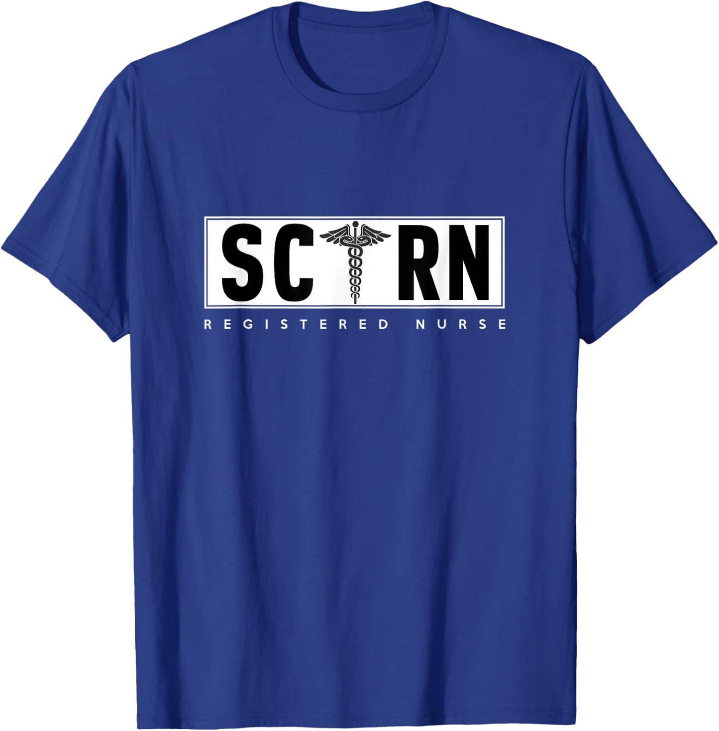SCRN Stroke Certified Registered Nurse Hospital Staff T-Shirt - T-Shirt | Royal