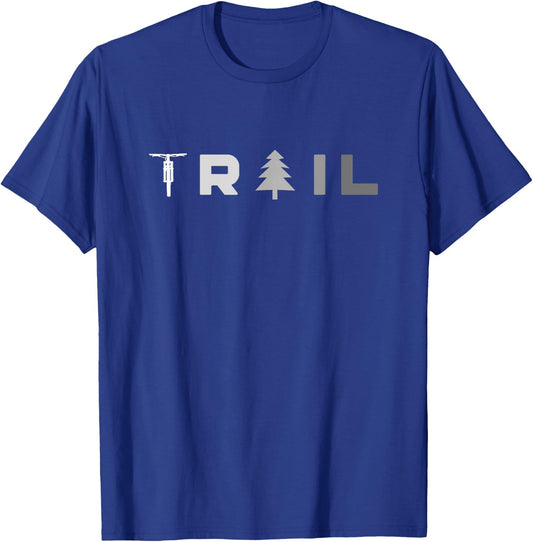 Trail MTB Mountain Bike Apparel - MTB Mountain Bike T-Shirt - T-Shirt | Royal
