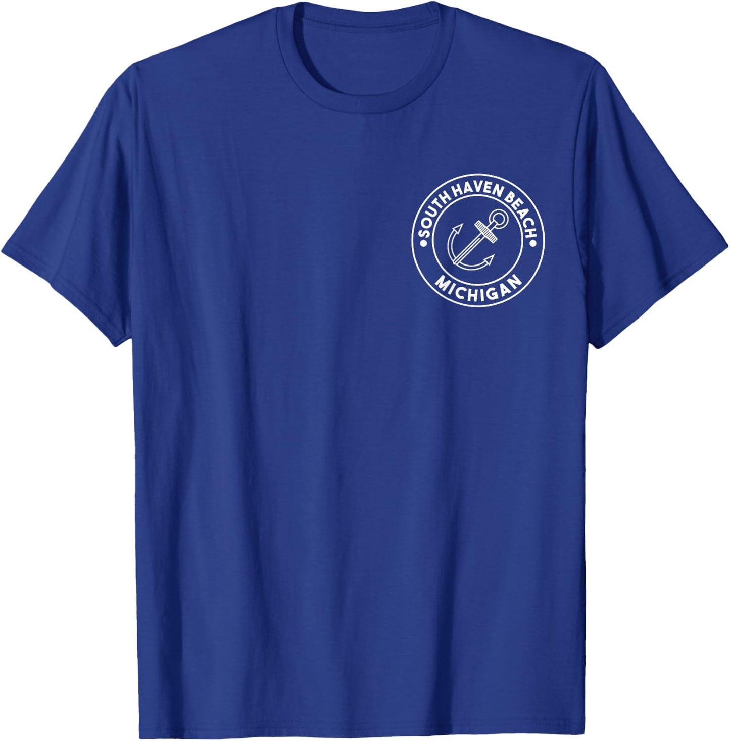South Haven Beach Michigan Souvenirs Pocket Logo Women Kids T-Shirt - T-Shirt | Royal
